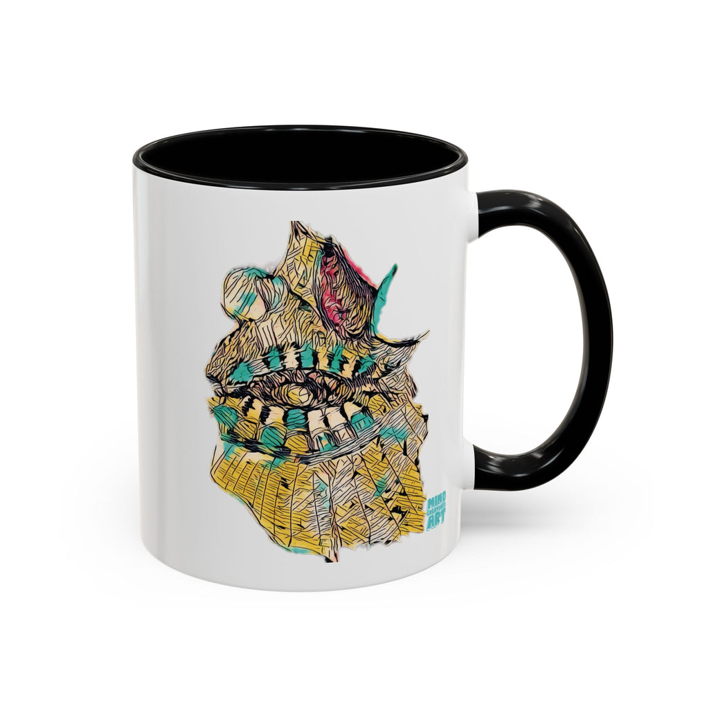 Hypnagogic (Gold) Accent Coffee Mug (11oz, 15oz)