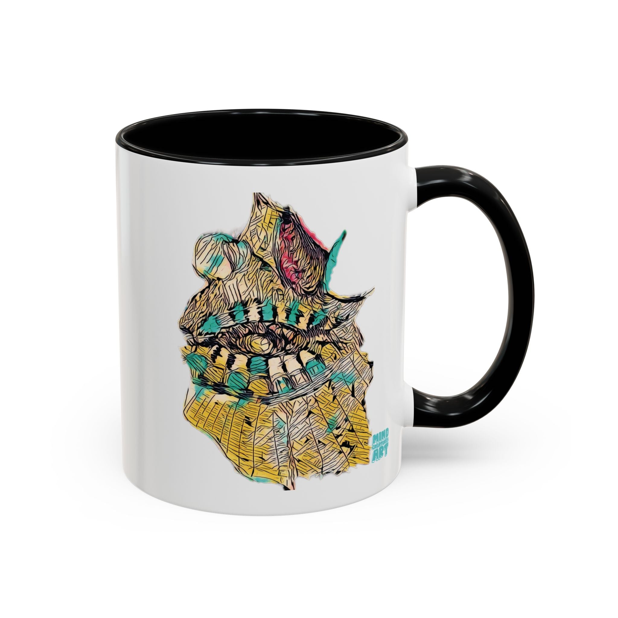 Hypnagogic (Gold) Accent Coffee Mug (11oz, 15oz)