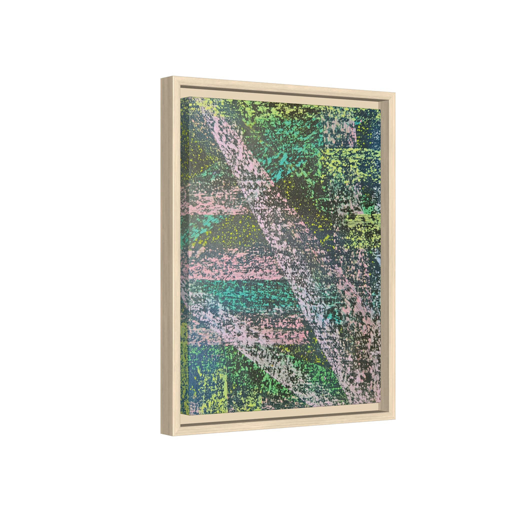Stream Matte Canvas, Framed