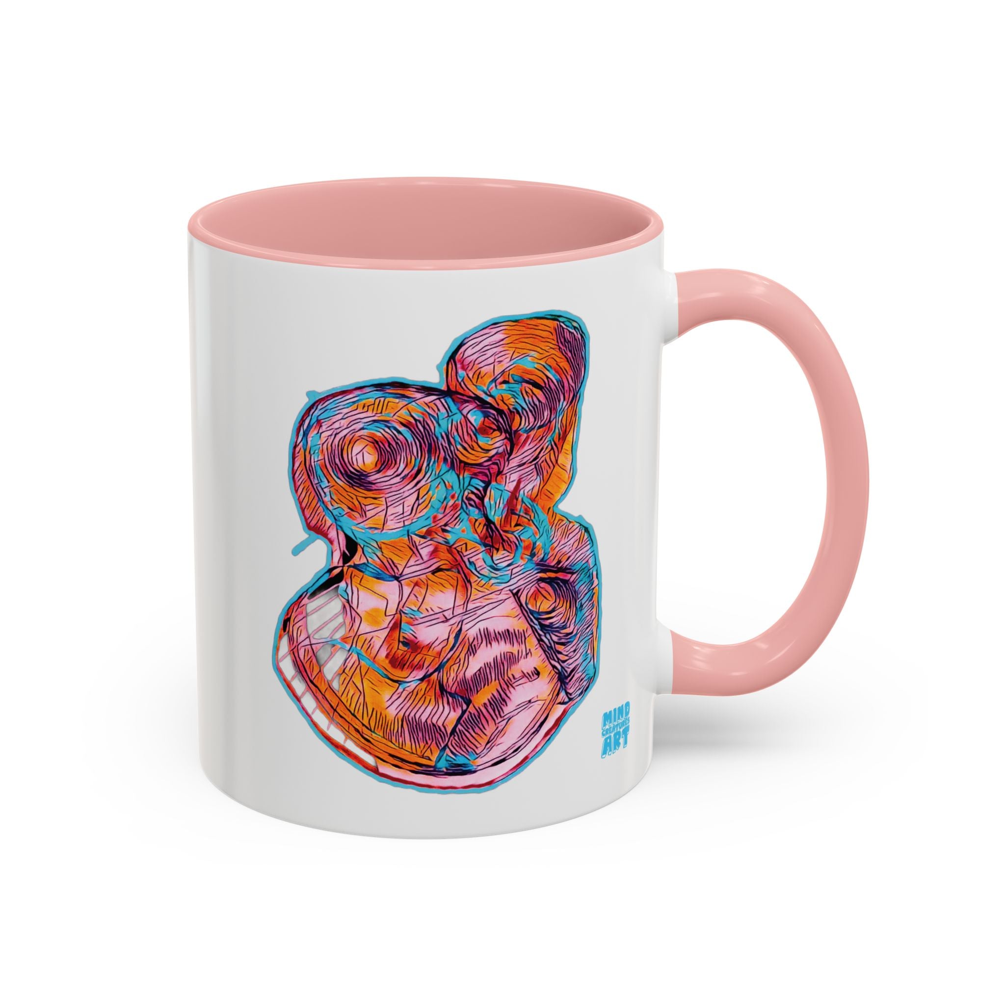 Curiosity (Pink) Accent Coffee Mug (11oz, 15oz)
