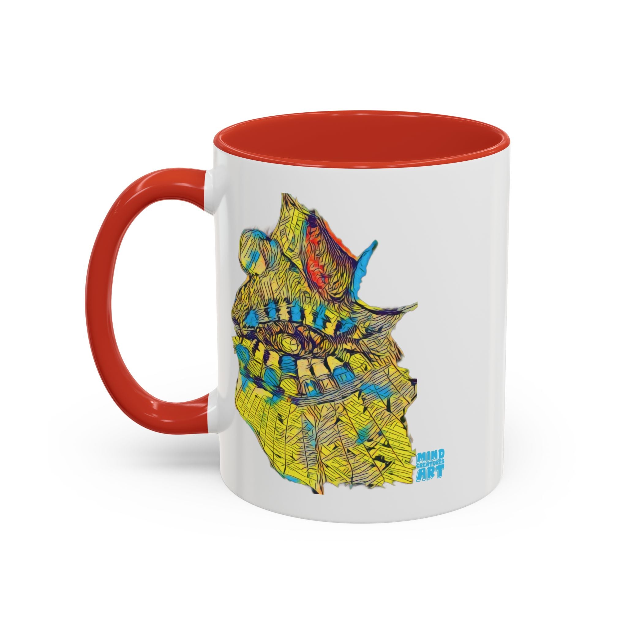 Hypnagogic (Neon) Accent Coffee Mug (11oz, 15oz)