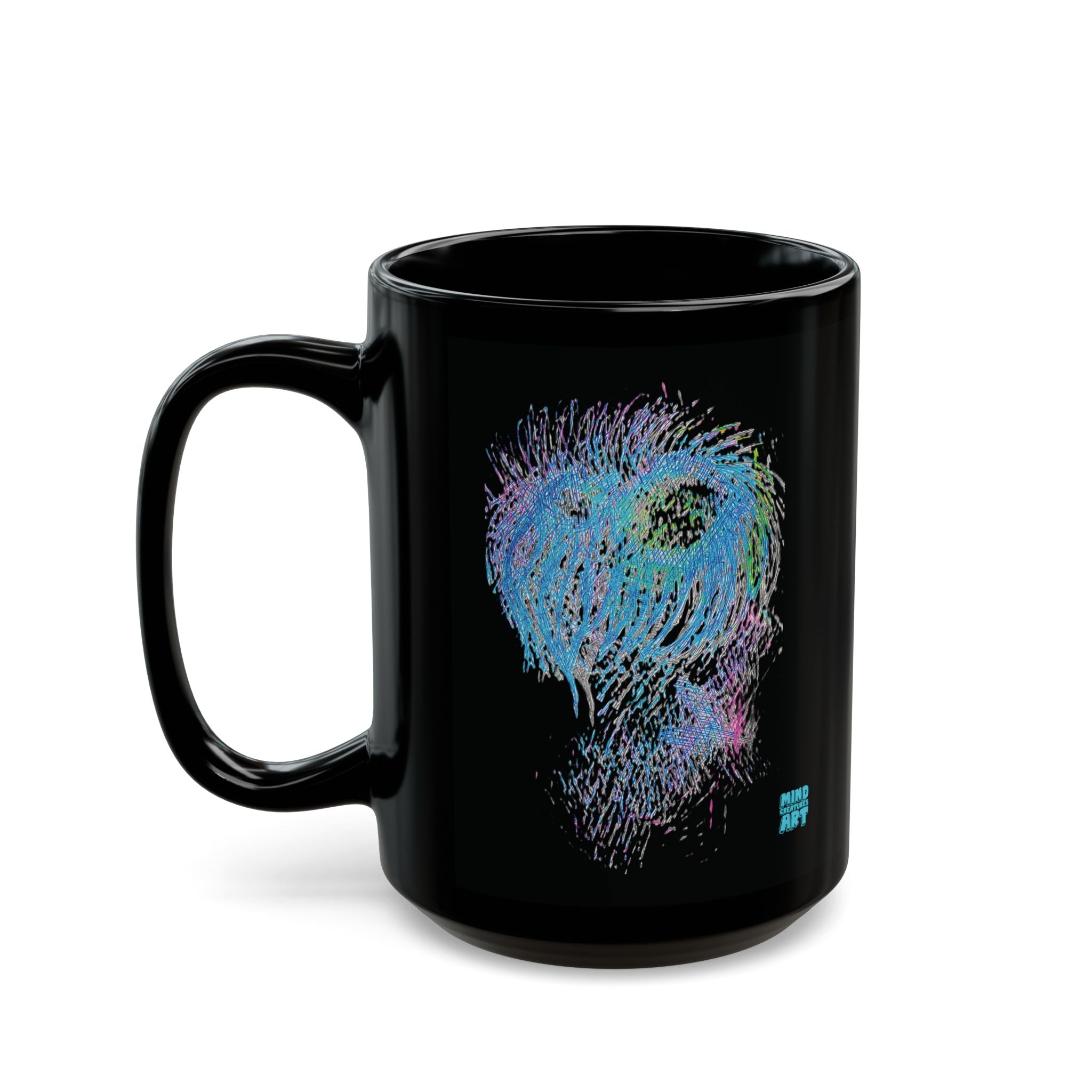 Party Monster Black Ceramic Mug (11oz, 15oz)