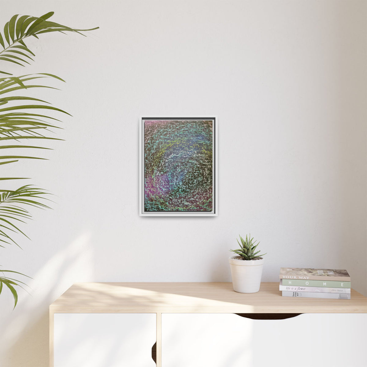 Spark Matte Canvas, Framed