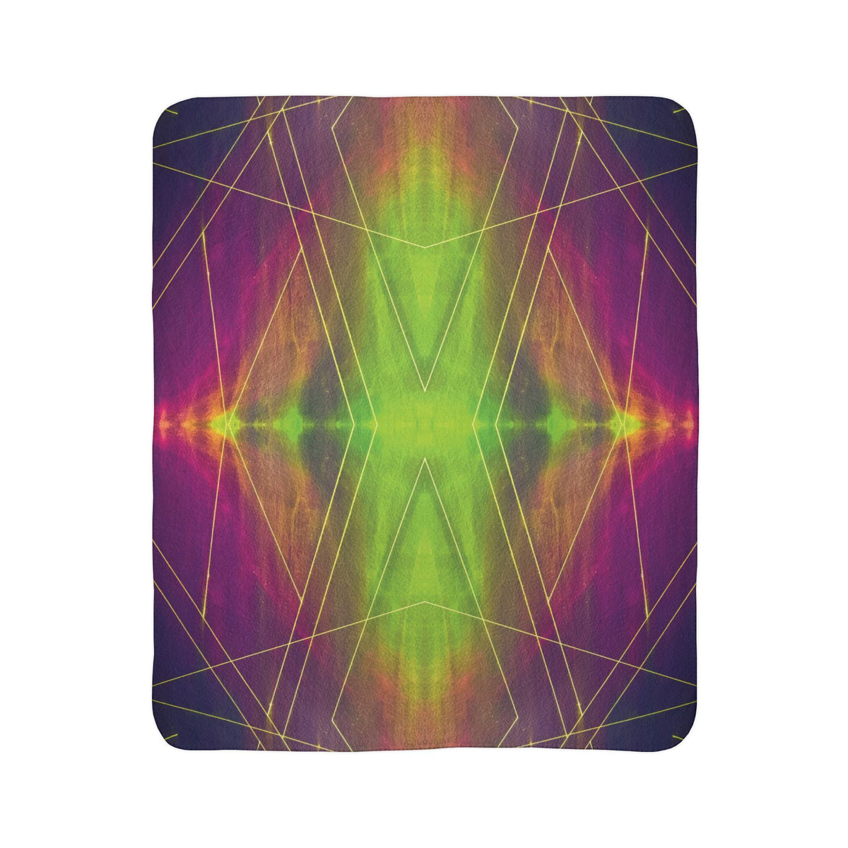 Intersect Fleece Sherpa Blanket