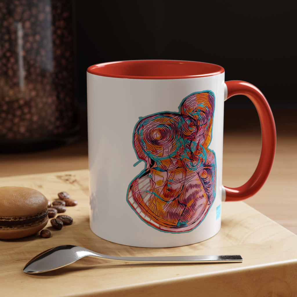 Curiosity (Pink) Accent Coffee Mug (11oz, 15oz)