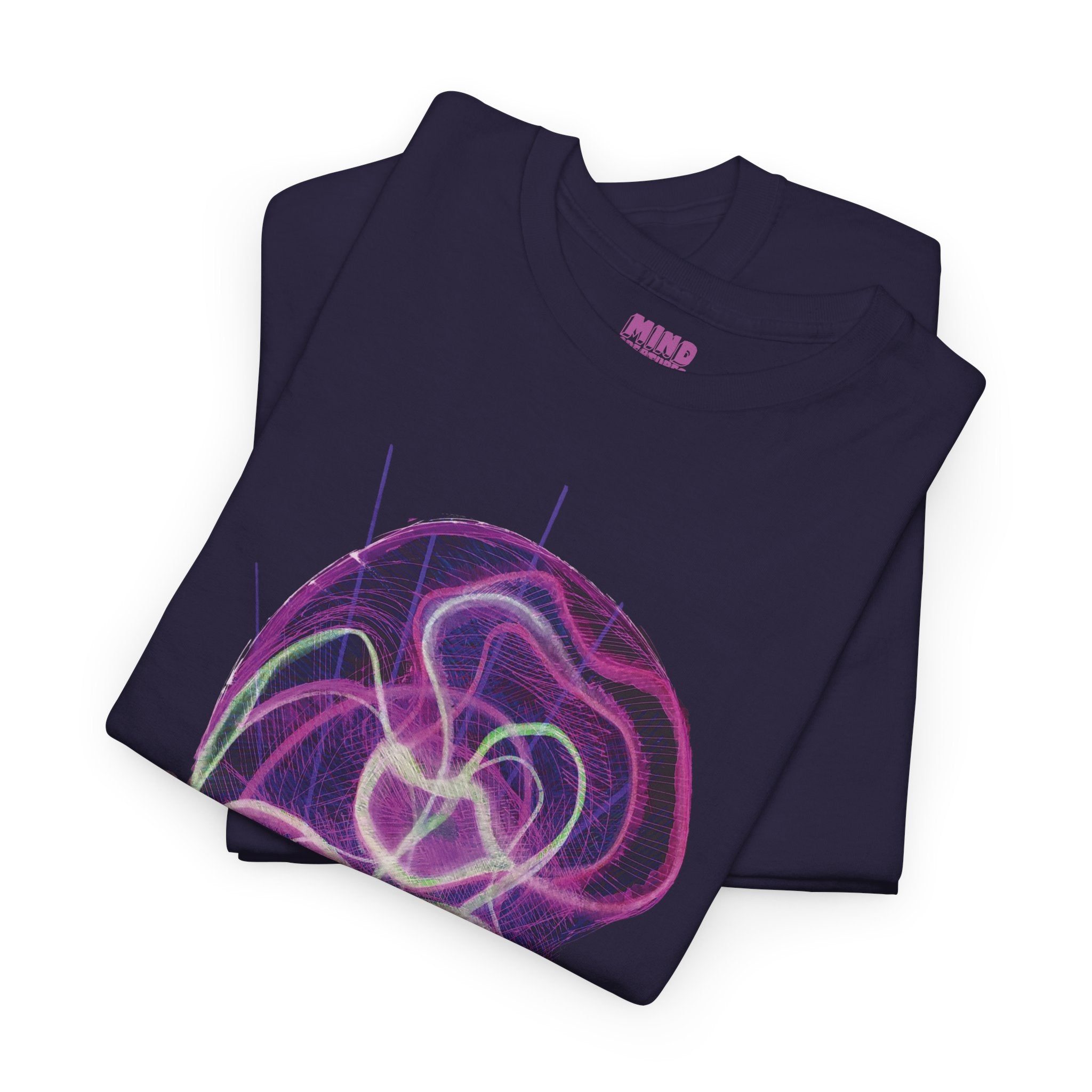 Davy Jones (Electric Purple) Unisex Heavy Cotton Tee