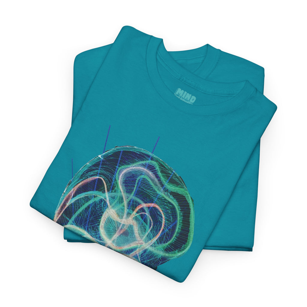 Davy Jones (Electric Teal) Unisex Heavy Cotton Tee
