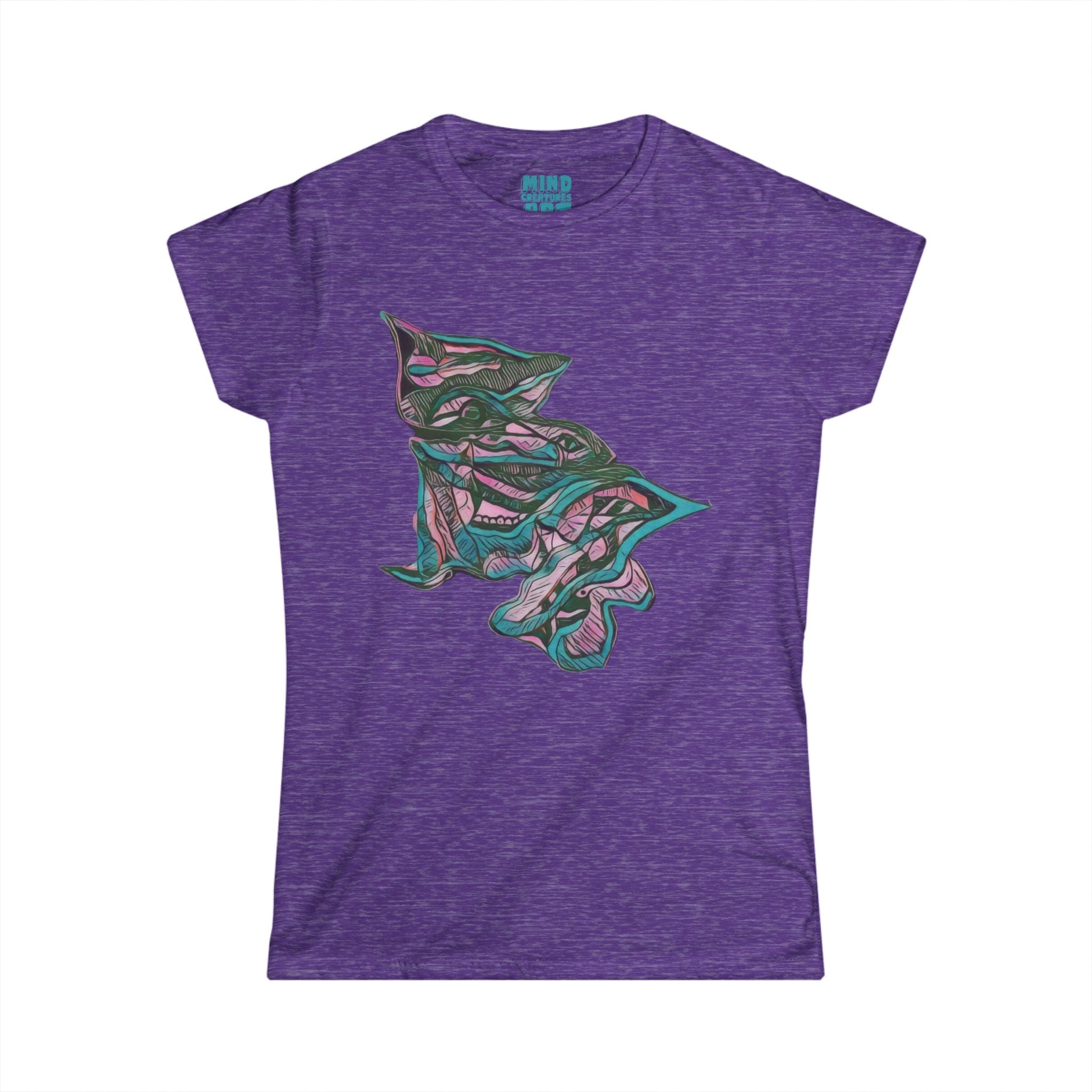 Cheshire (Pink & Teal) Women's Softstyle Tee