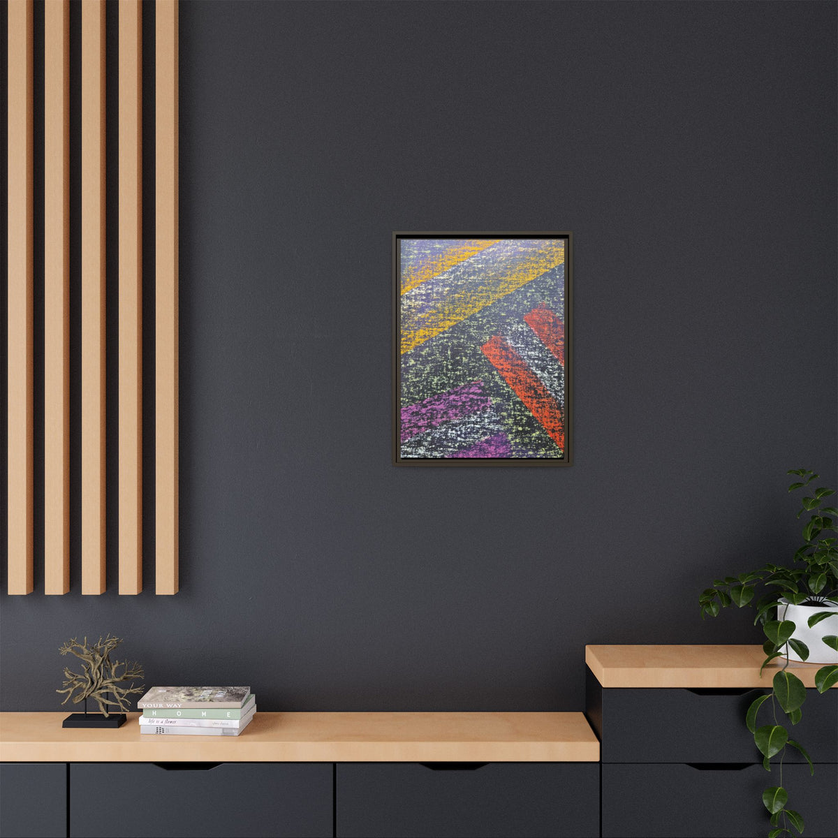 Motivation Matte Canvas, Framed
