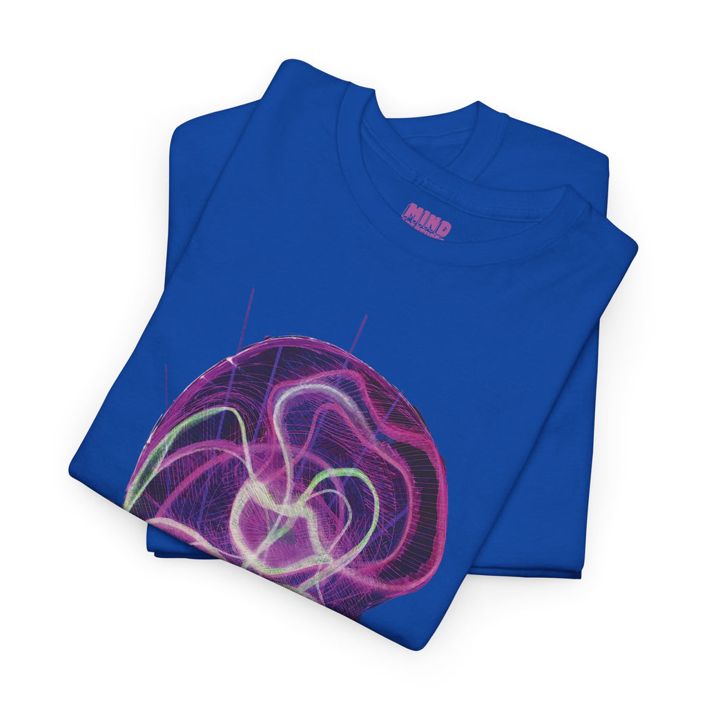 Davy Jones (Electric Purple) Unisex Heavy Cotton Tee