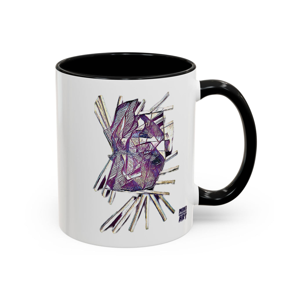 Lightspeed (Purple) Accent Coffee Mug (11oz, 15oz)