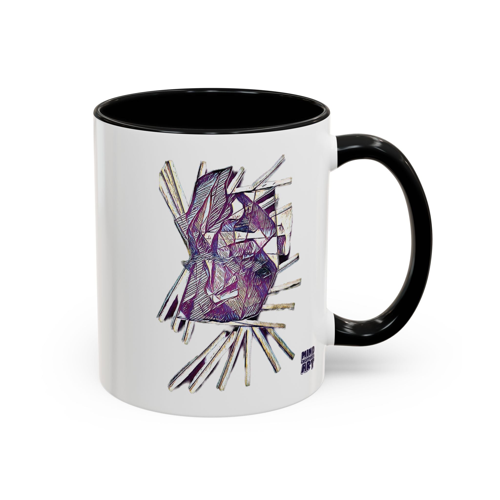 Lightspeed (Purple) Accent Coffee Mug (11oz, 15oz)