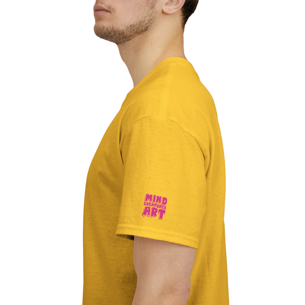 Cheshire (Pink & Green) Unisex Heavy Cotton Tee