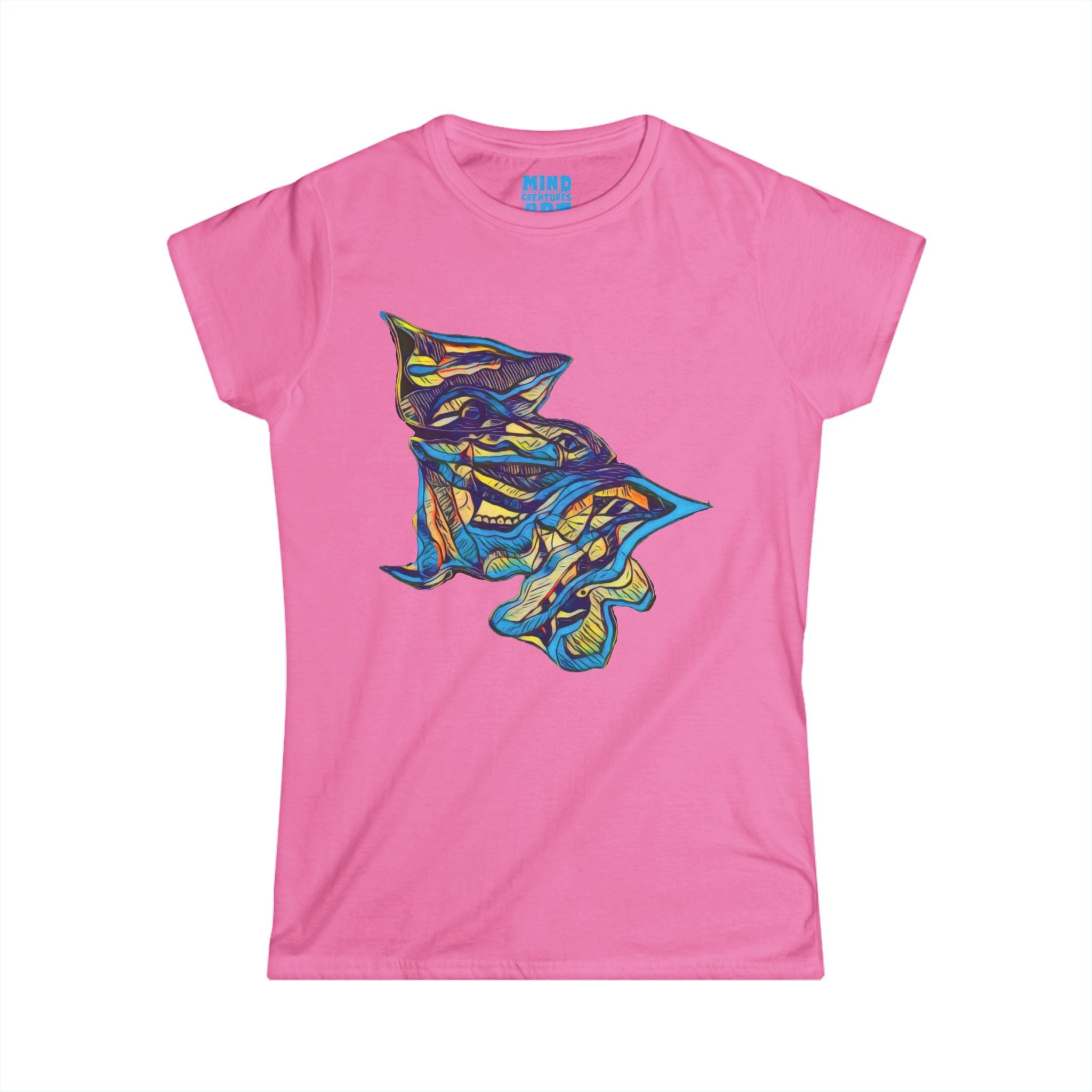 Cheshire (Blue & Yellow) Women's Softstyle Tee