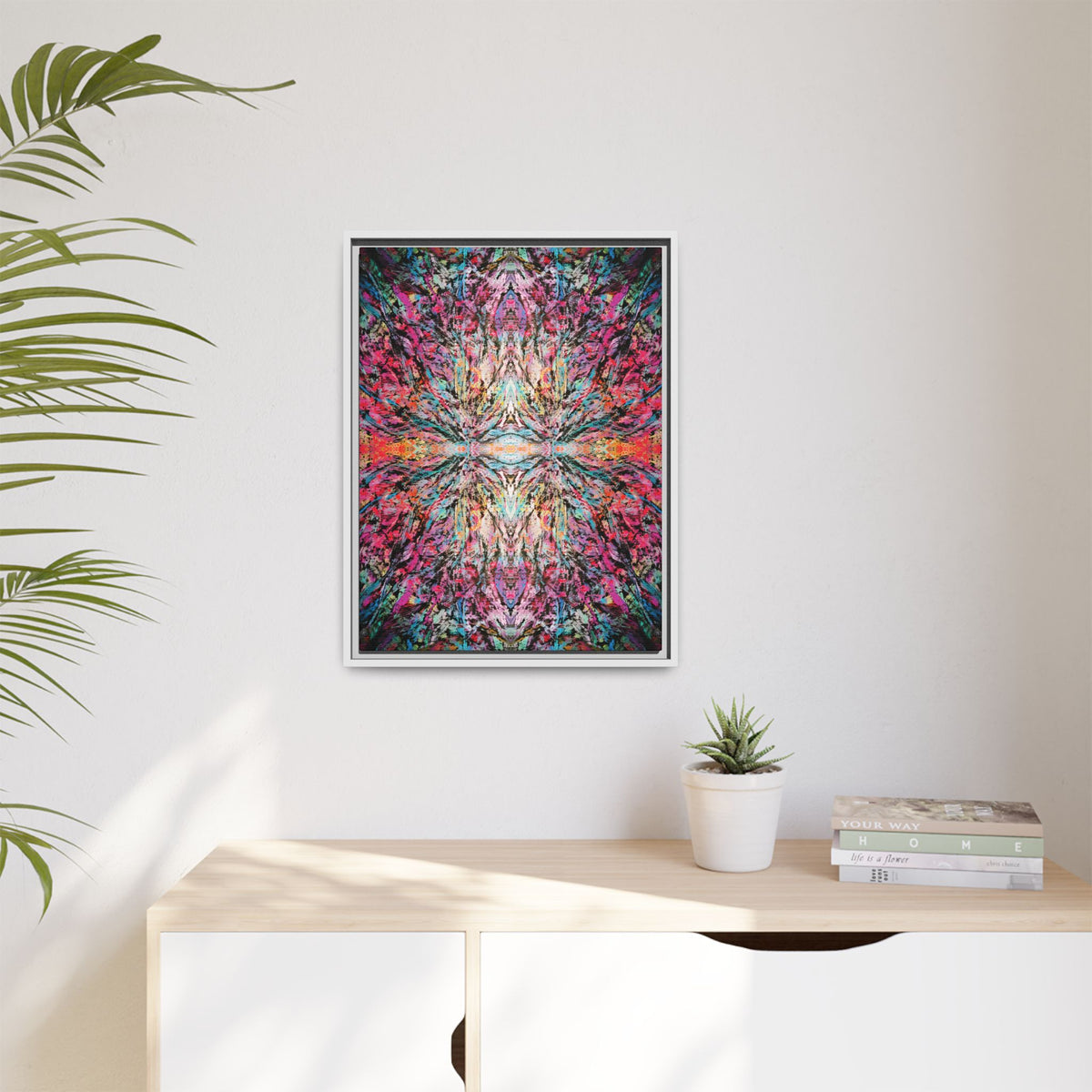 Thunder Matte Canvas, Framed