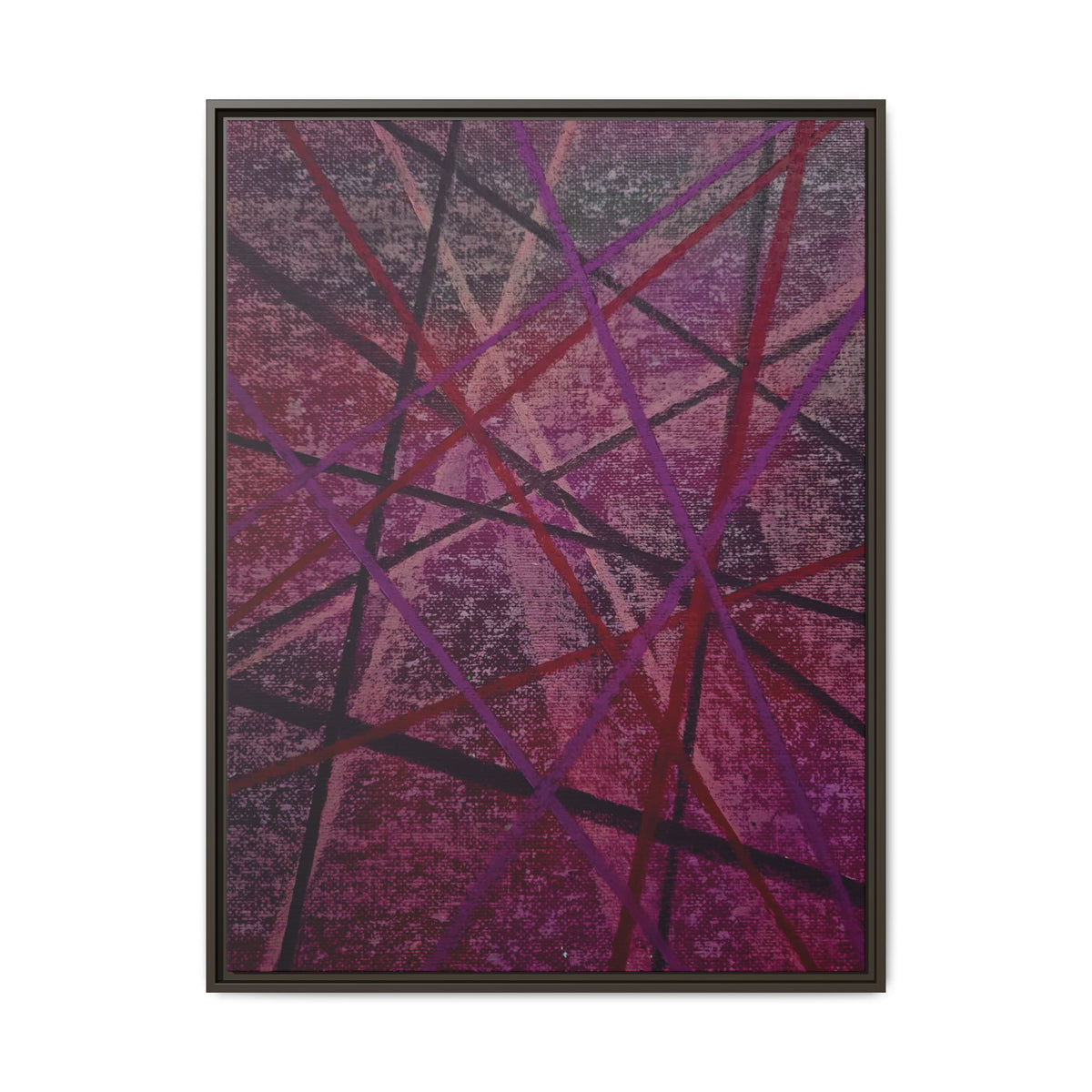 Knots Matte Canvas, Framed