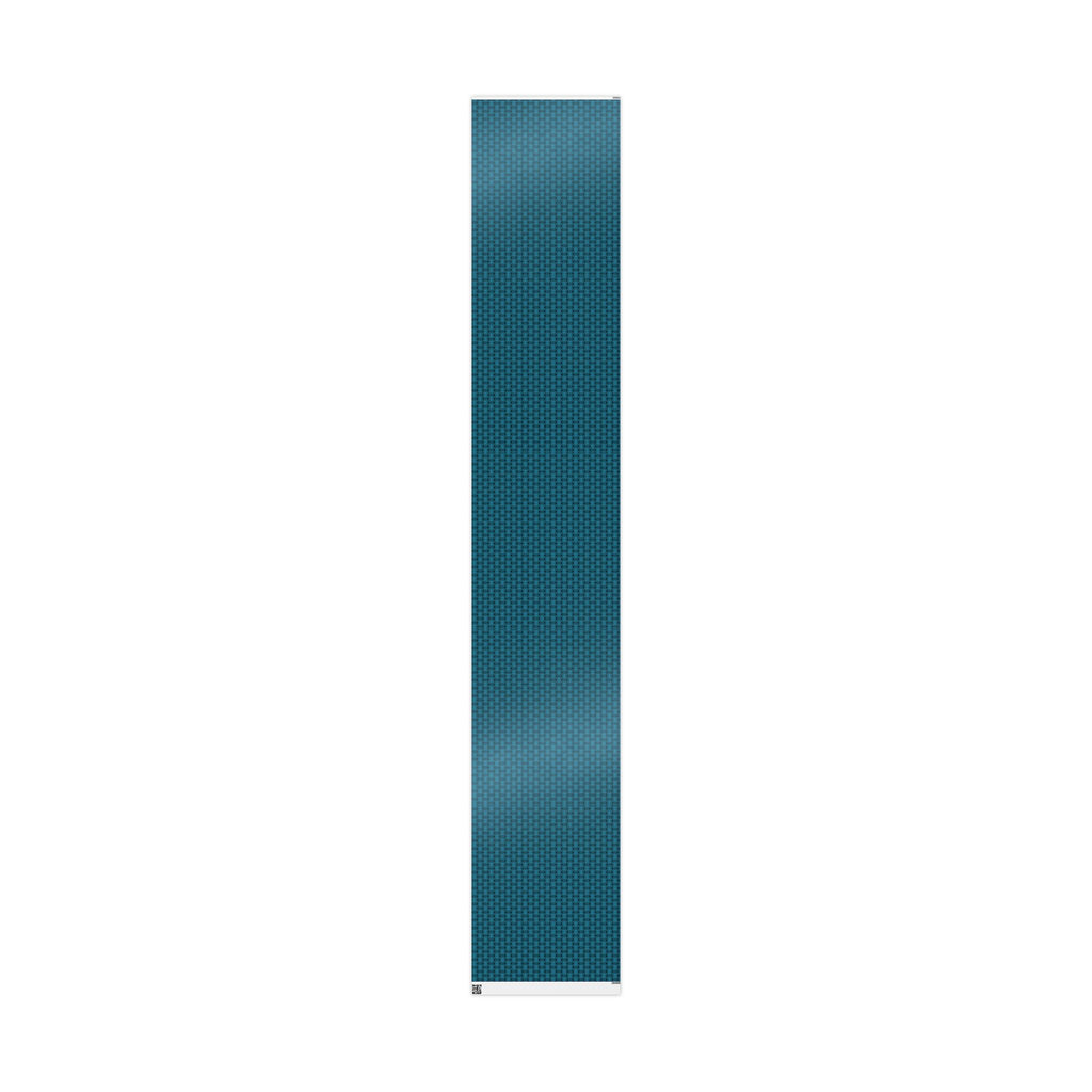 Love (Black, Turquoise Background) Heavy Wrapping Paper