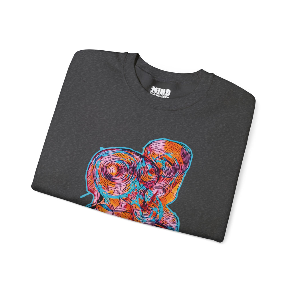Curiosity (Pink) Unisex Heavy Blend™ Crewneck Sweatshirt