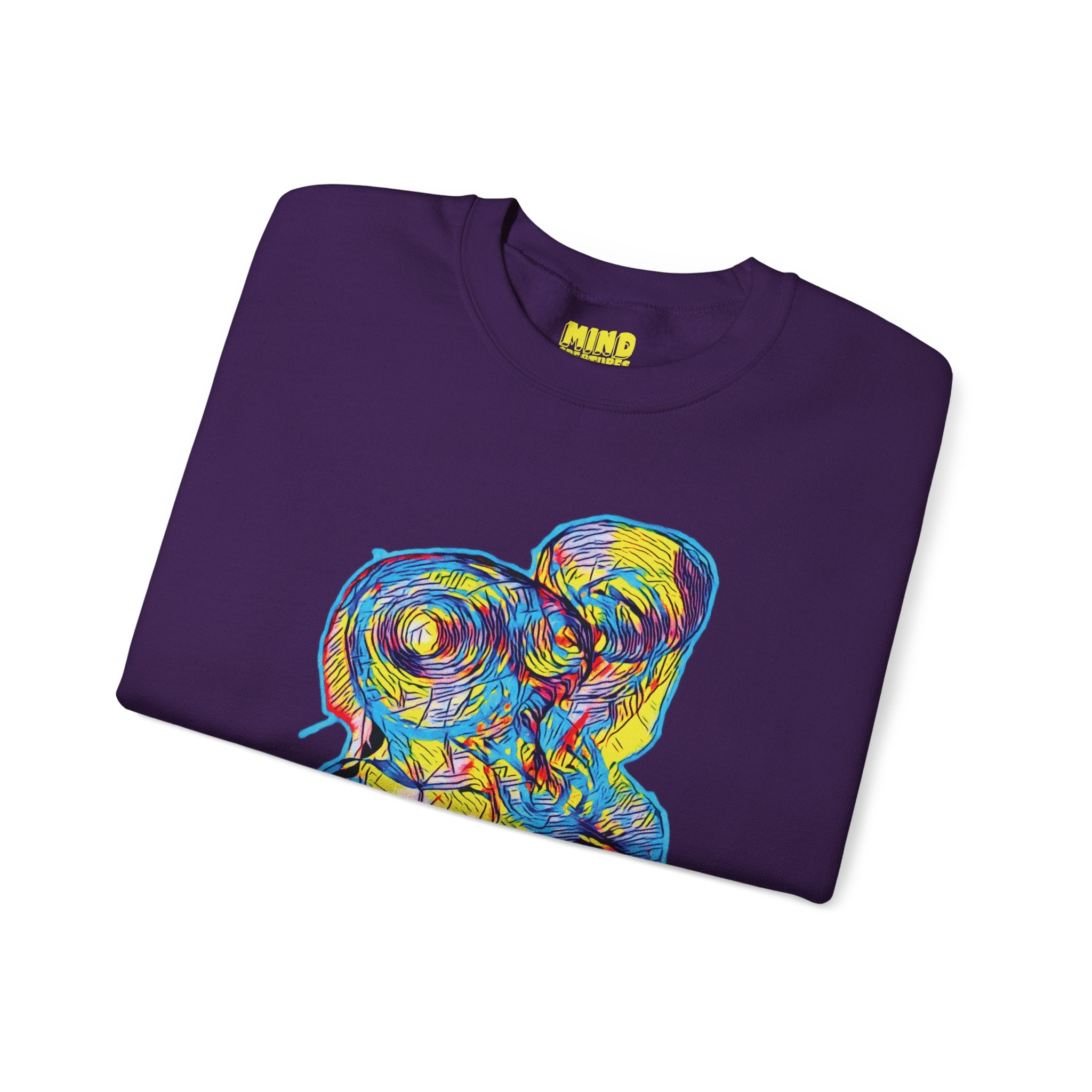Curiosity (Neon) Unisex Heavy Blend™ Crewneck Sweatshirt