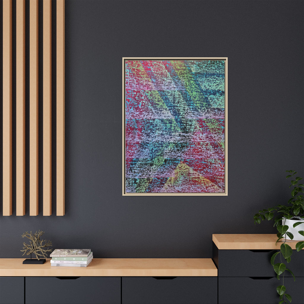 Elocution Matte Canvas, Framed