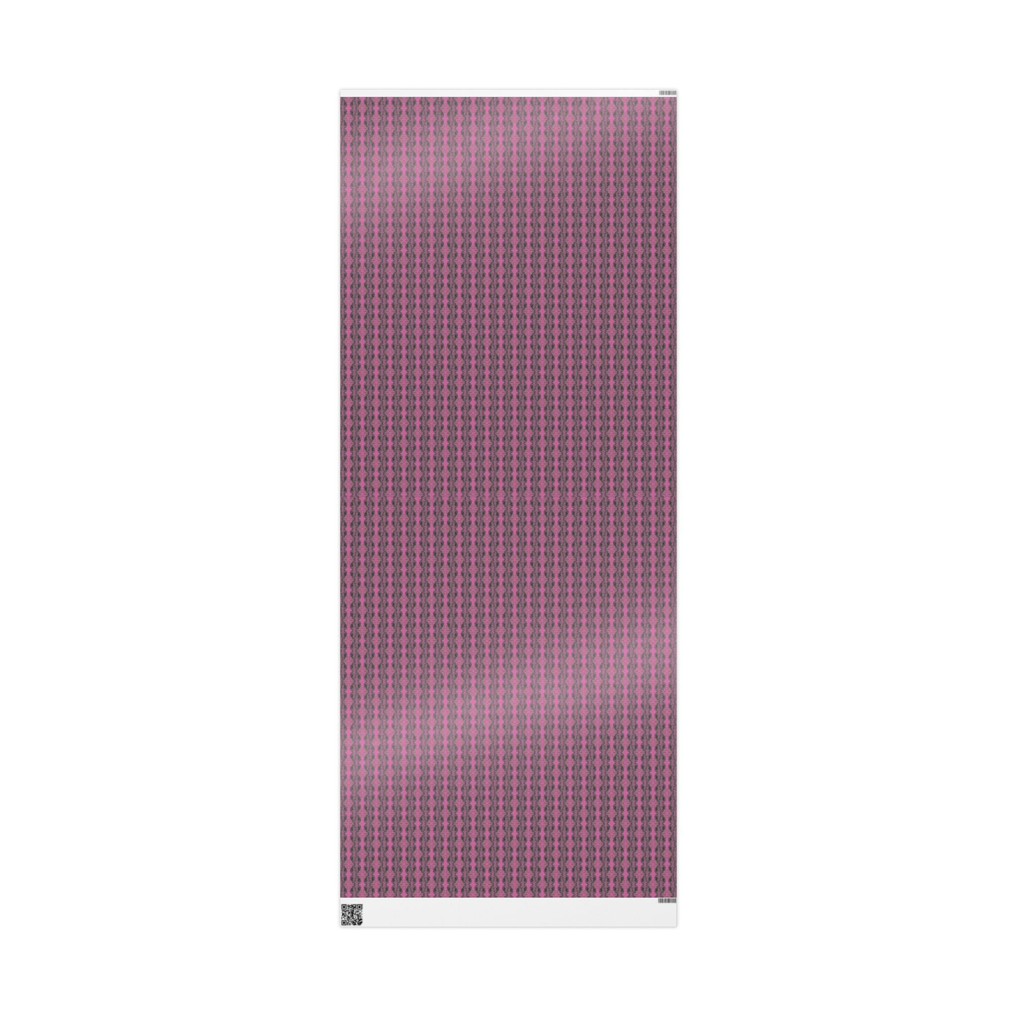 Vessel (Neon, Mirror, Pink Background) Heavy Wrapping Paper