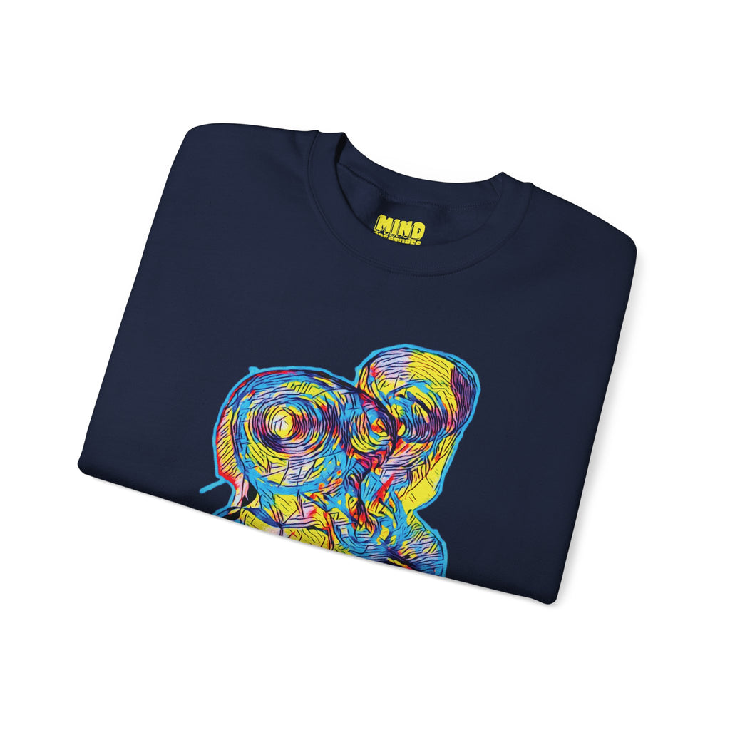 Curiosity (Neon) Unisex Heavy Blend™ Crewneck Sweatshirt