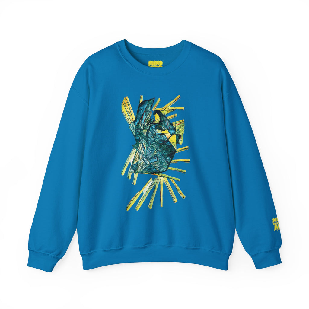 Lightspeed (Teal) Unisex Heavy Blend™ Crewneck Sweatshirt