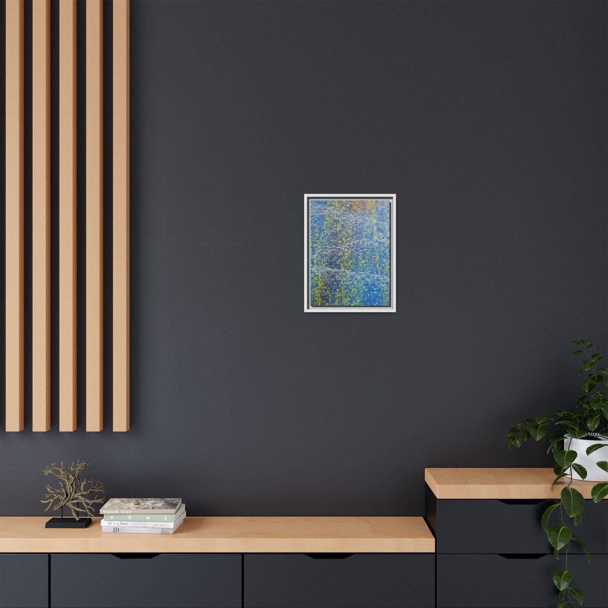 Hazy Matte Canvas, Framed