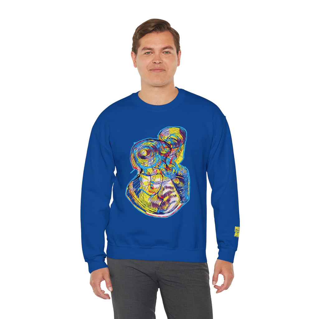 Curiosity (Neon) Unisex Heavy Blend™ Crewneck Sweatshirt