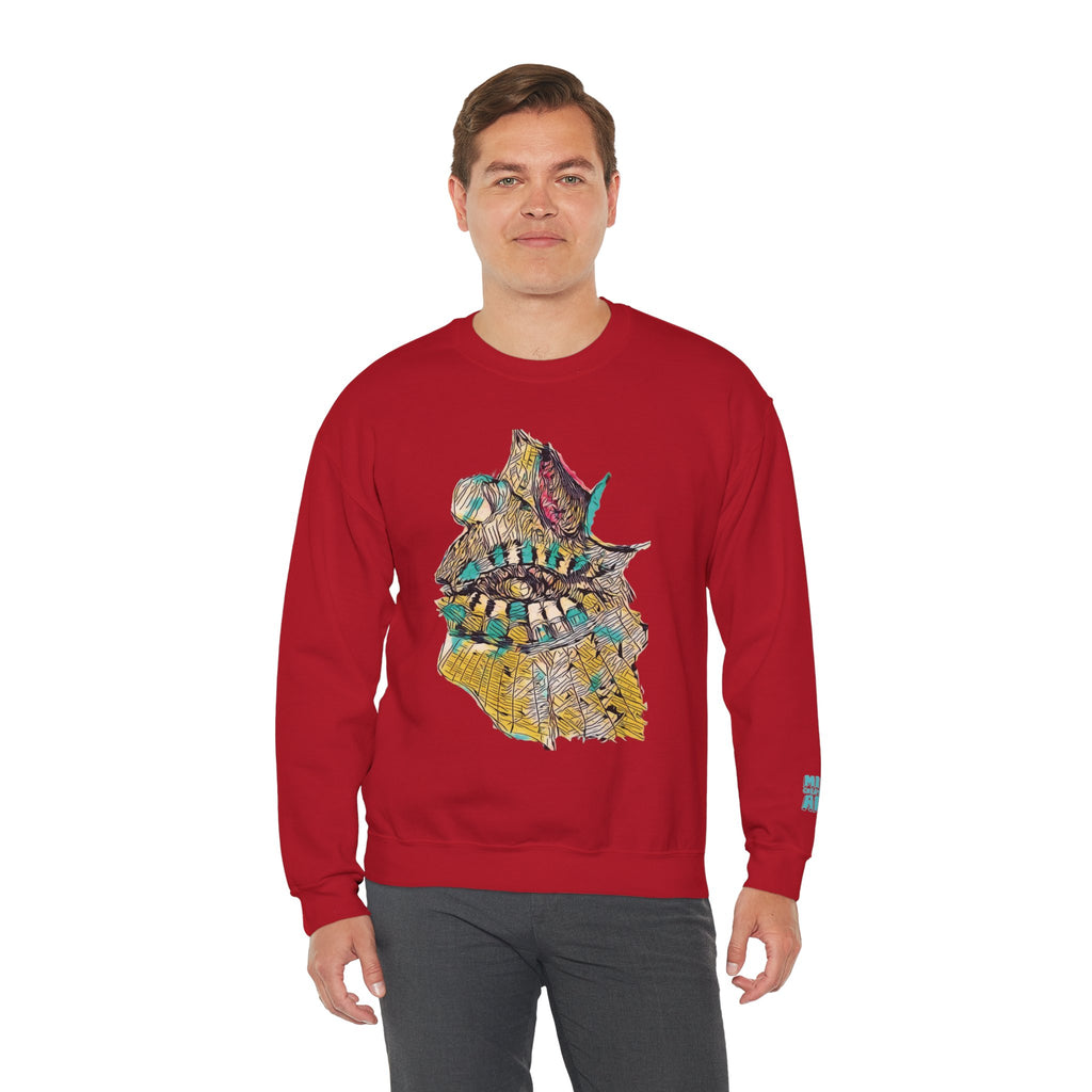 Hypnagogic (Gold) Unisex Heavy Blend™ Crewneck Sweatshirt
