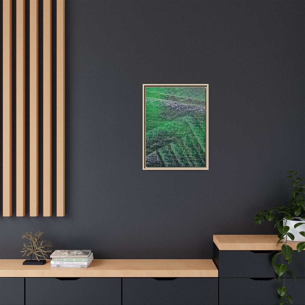Voice (V3) Matte Canvas, Framed