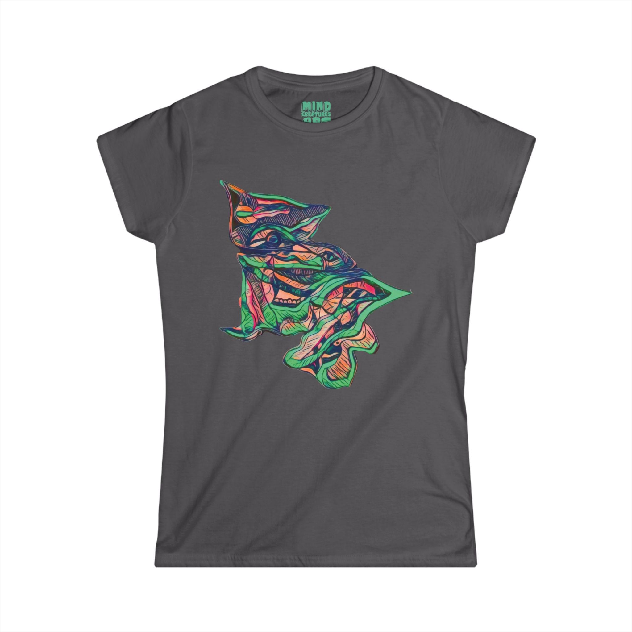 Cheshire (Pink & Seafoam) Women's Softstyle Tee