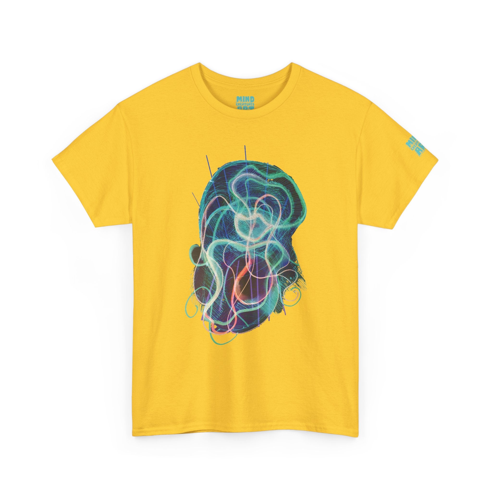 Davy Jones (Electric Teal) Unisex Heavy Cotton Tee