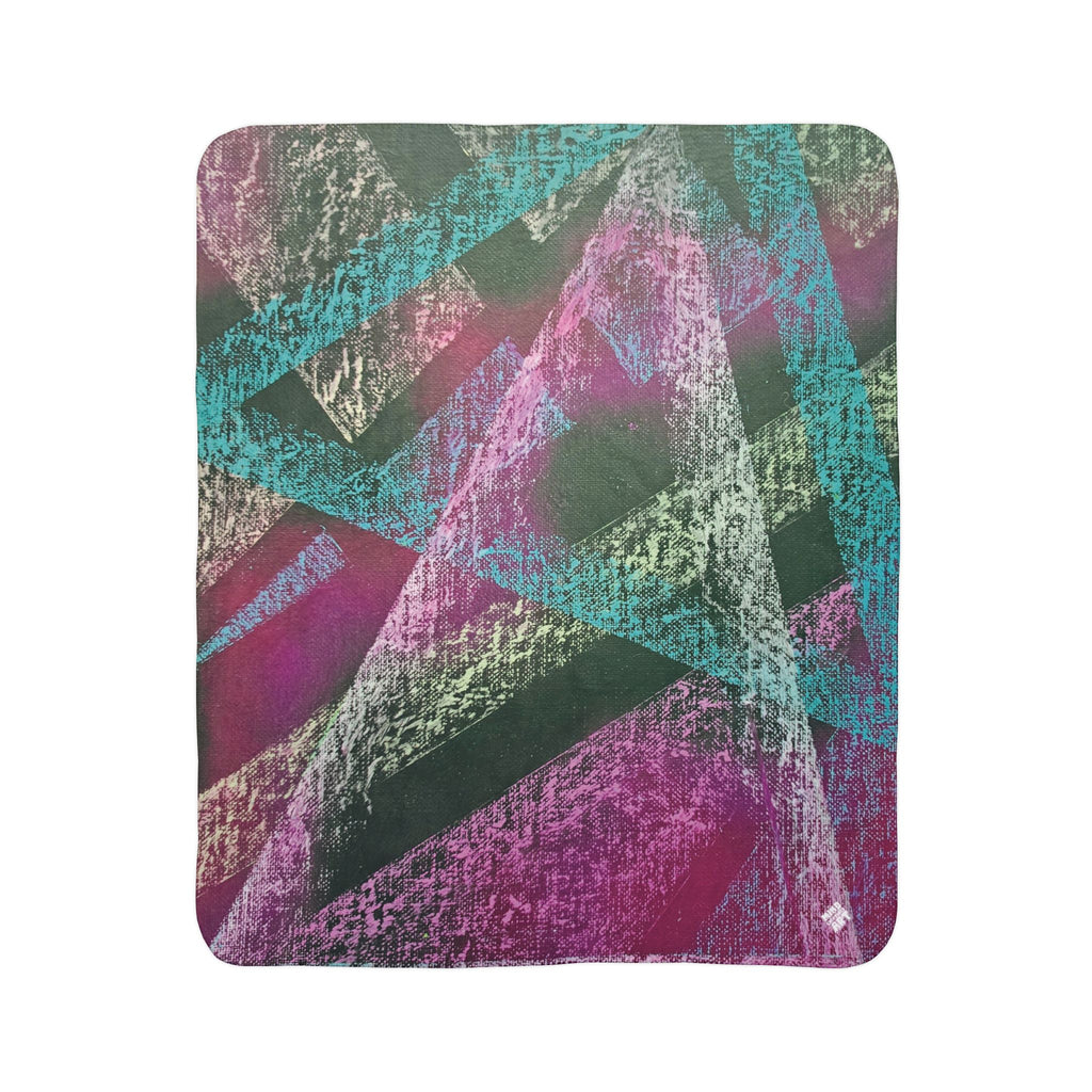 Believe Fleece Sherpa Blanket