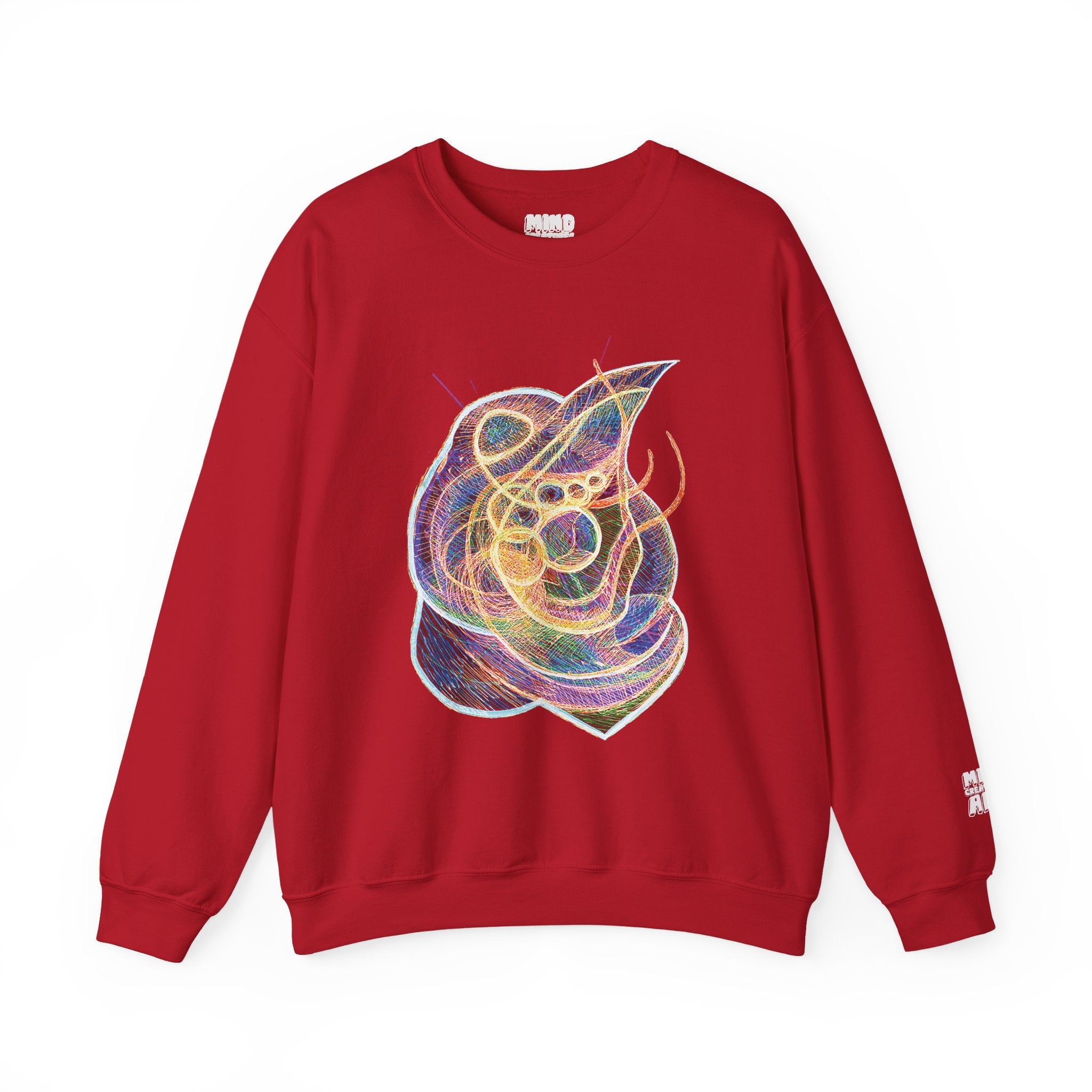 Renewal (Electric Yellow & Purple) Unisex Heavy Blend™ Crewneck Sweatshirt