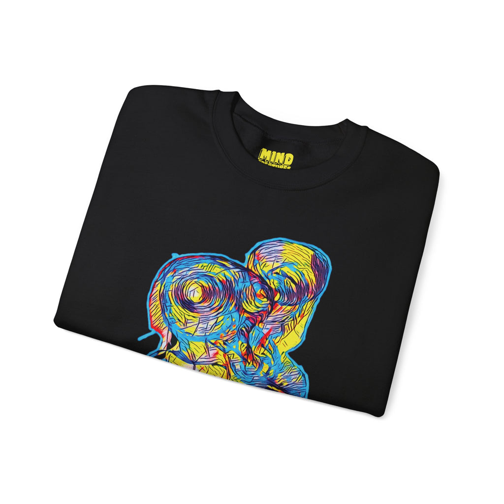 Curiosity (Neon) Unisex Heavy Blend™ Crewneck Sweatshirt