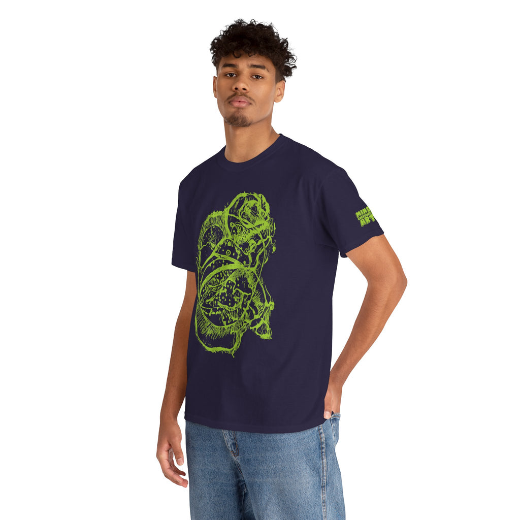 Exploration (Lime) Unisex Heavy Cotton Tee