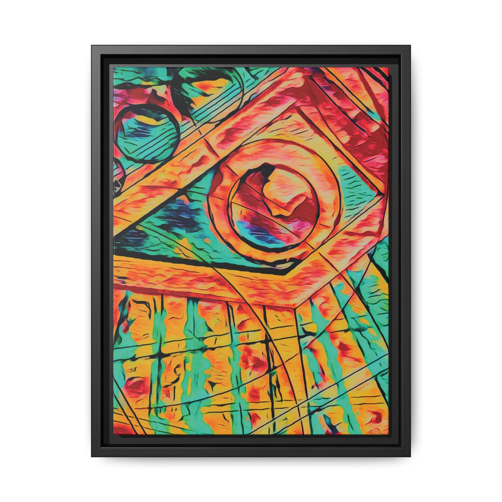 Love (Bright) Matte Canvas, Framed