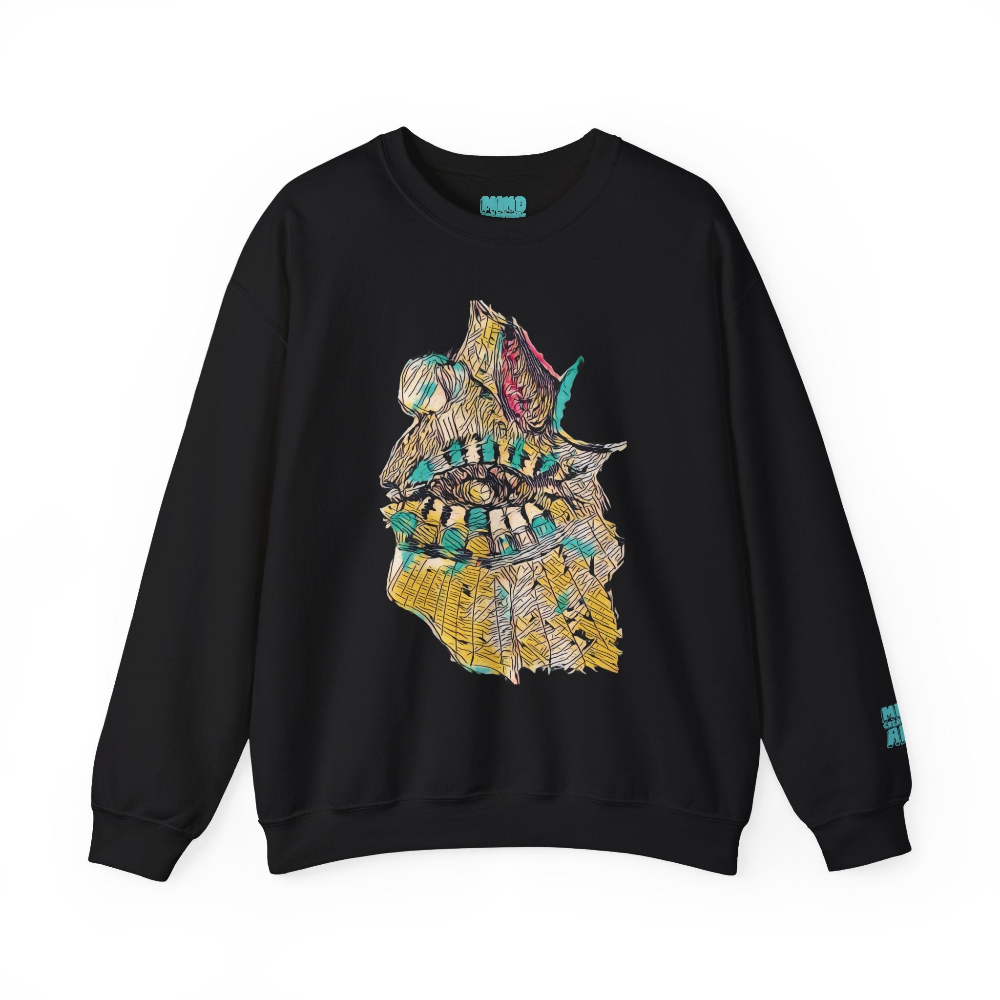 Hypnagogic (Gold) Unisex Heavy Blend™ Crewneck Sweatshirt