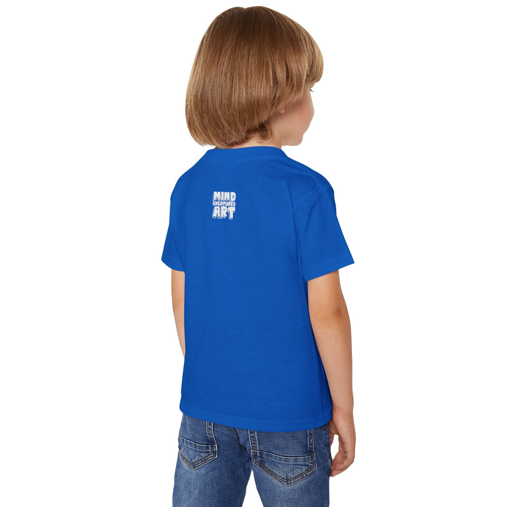 Curiosity (Green & Red) Heavy Cotton™ Toddler T-shirt