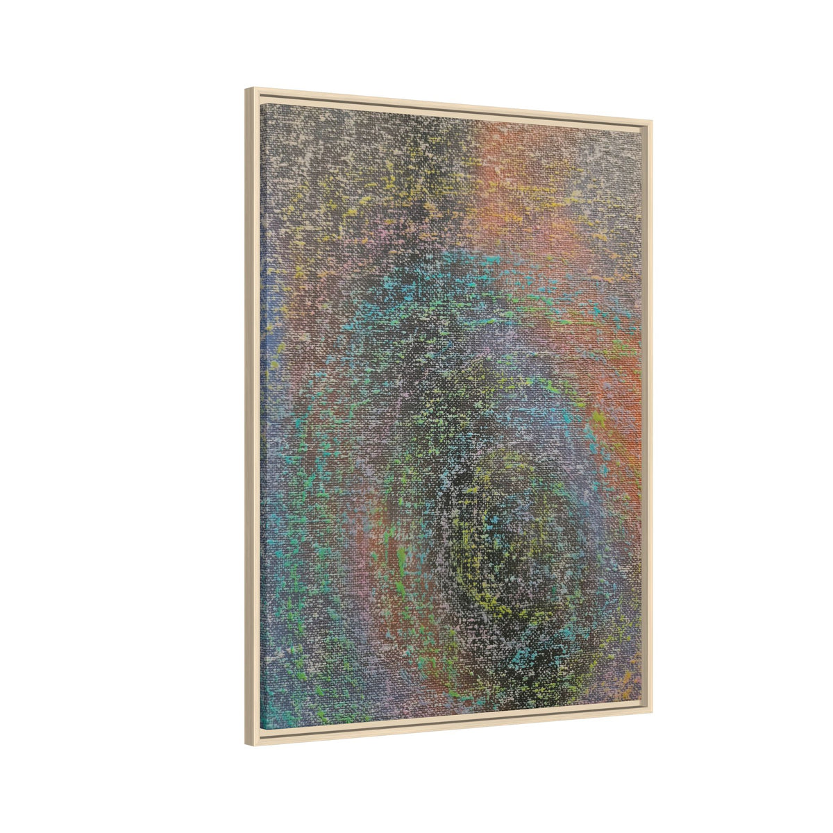 Iridescent Matte Canvas, Framed