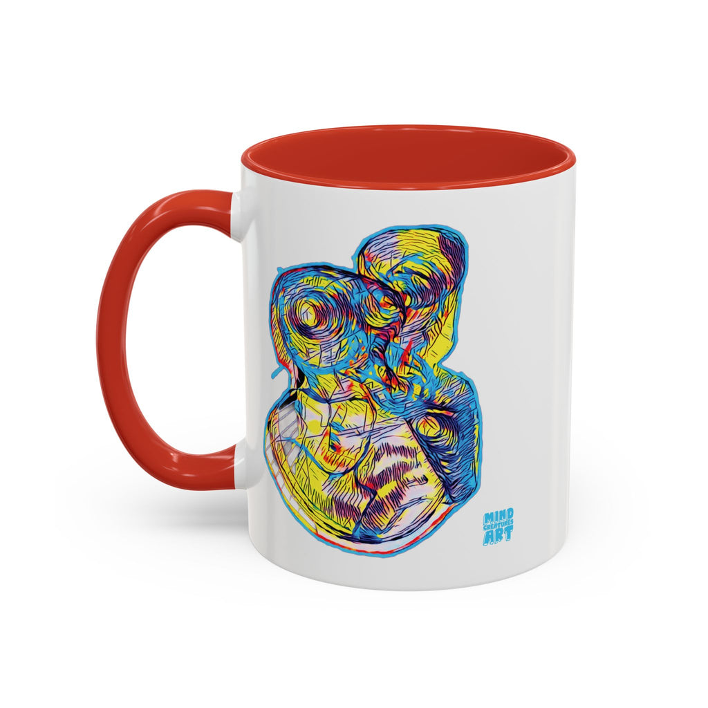 Curiosity (Neon) Accent Coffee Mug (11oz, 15oz)