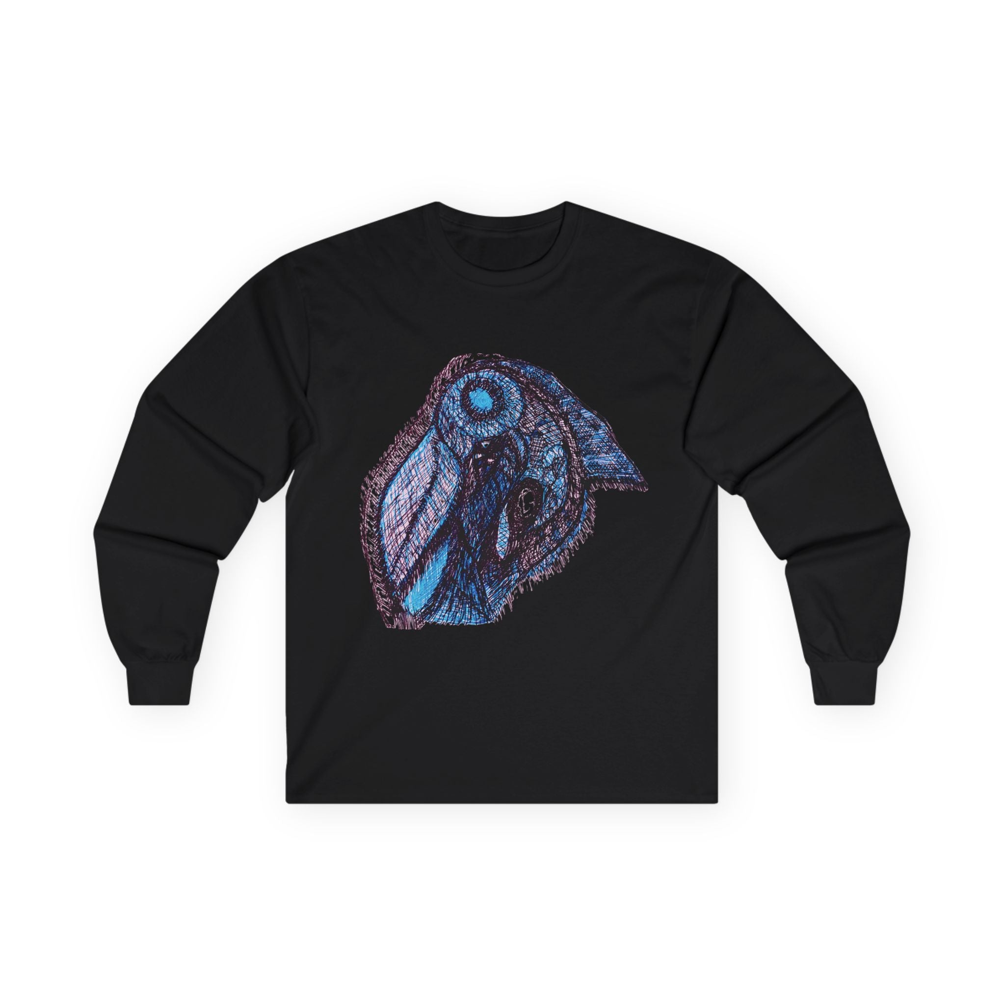Who Are You? (Blue) Unisex Ultra Cotton Long Sleeve Tee