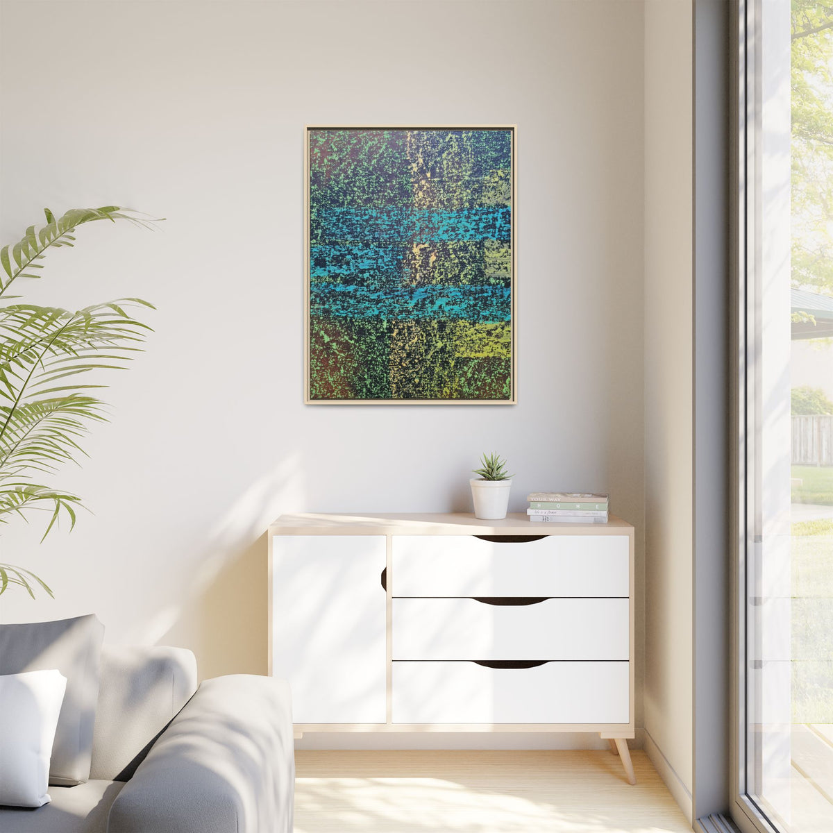 Together (V3) Matte Canvas, Framed