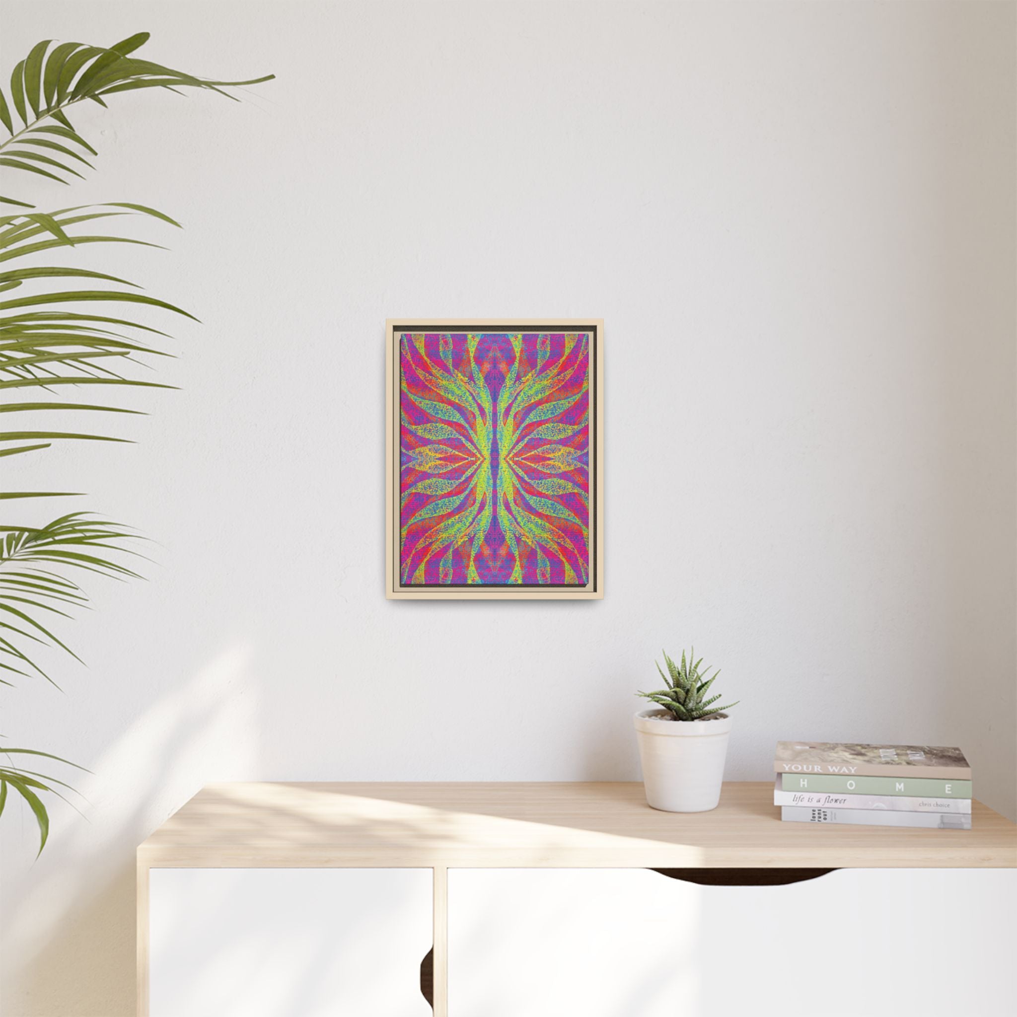 Wave Matte Canvas, Framed