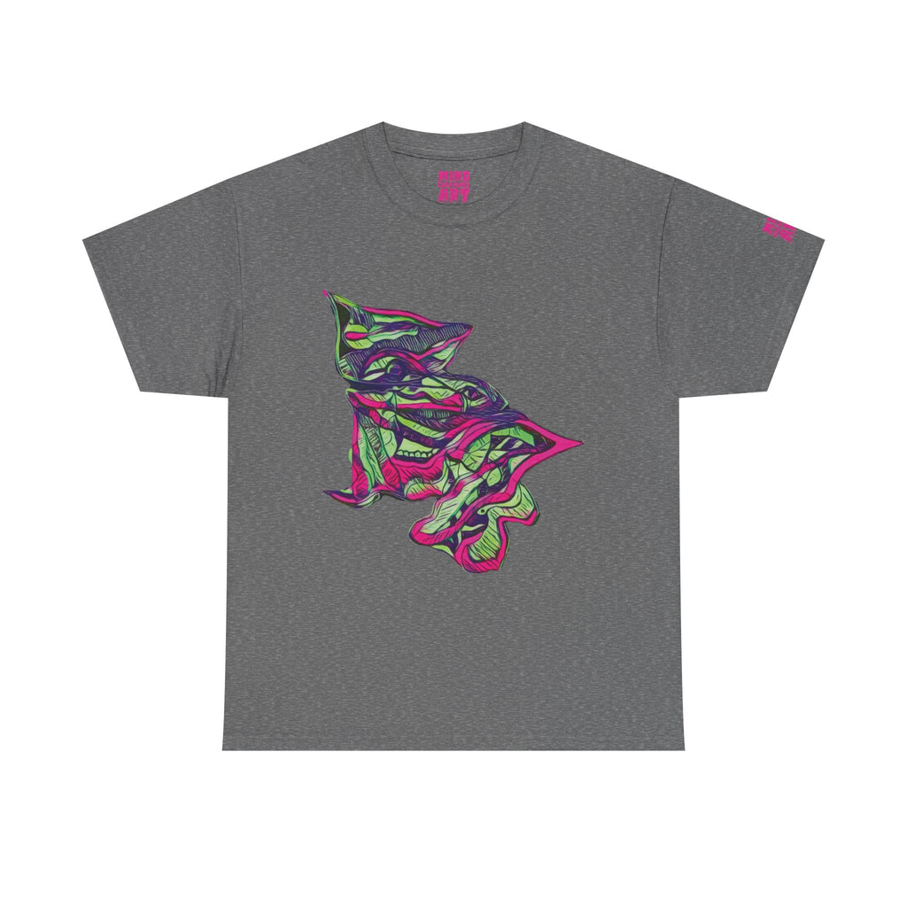 Cheshire (Pink & Green) Unisex Heavy Cotton Tee