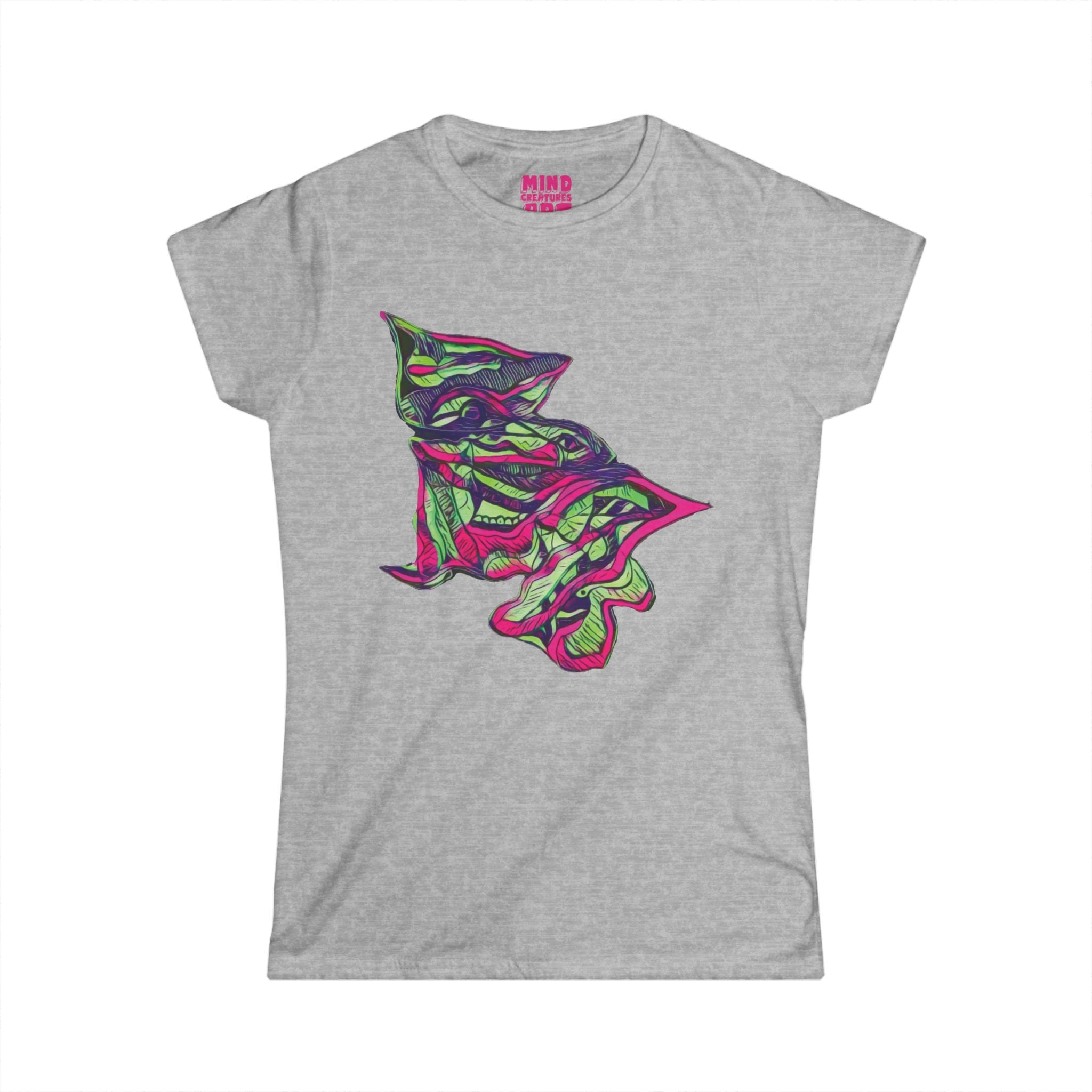 Cheshire (Pink & Green) Women's Softstyle Tee
