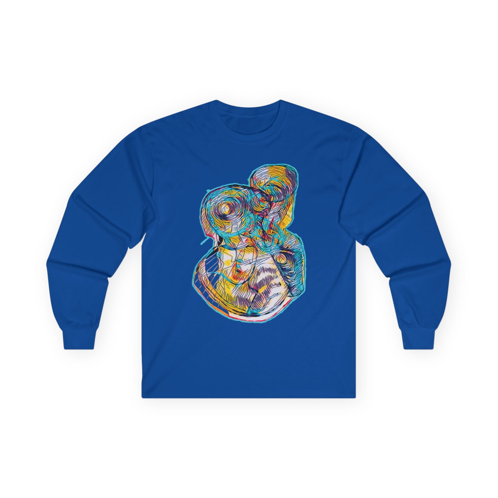 Curiosity (Aqua) Unisex Ultra Cotton Long Sleeve Tee