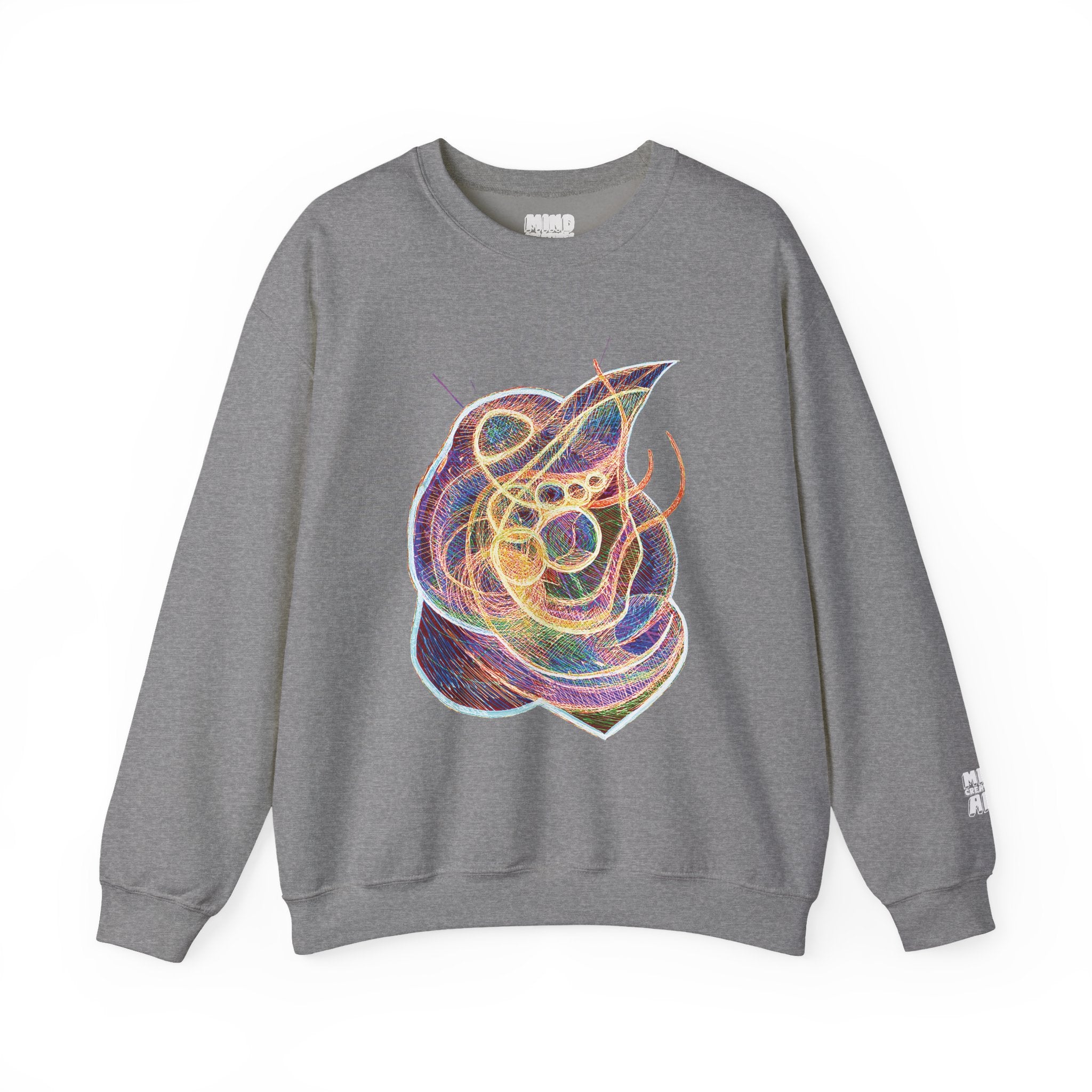 Renewal (Electric Yellow & Purple) Unisex Heavy Blend™ Crewneck Sweatshirt