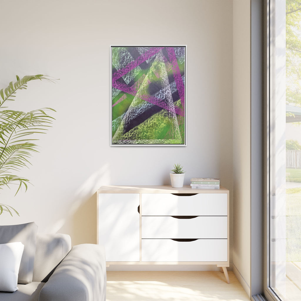 Believe (V4) Matte Canvas, Framed